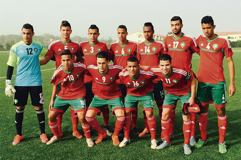 L'équipe du Maroc présente au tournoi.©DR