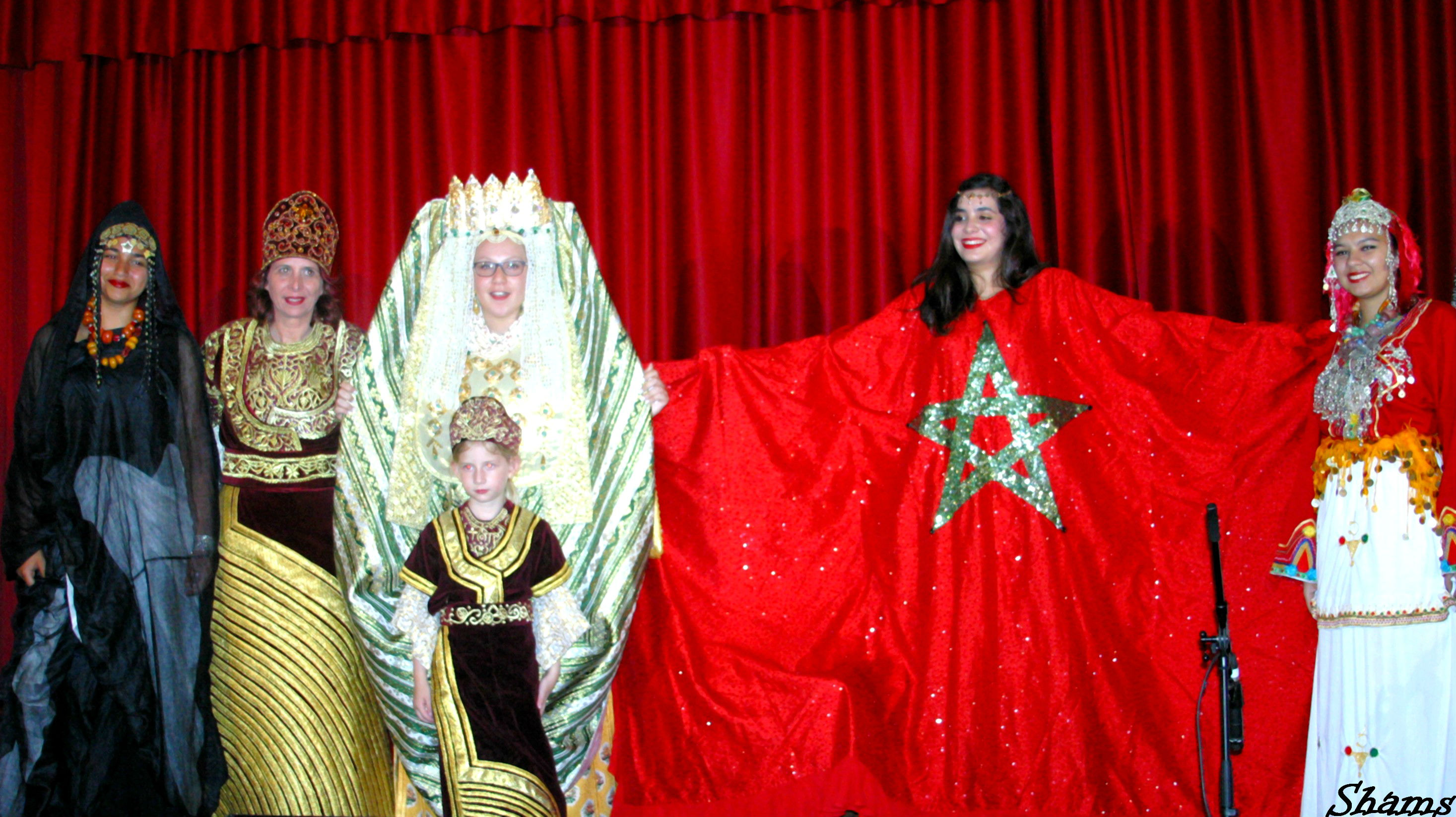 Un spectacle a été donné par les jeunes pendant la soirée.©LeSiteinfo