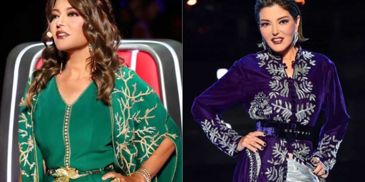 Samira Said En Caftan Pour La Finale De The Voice Senior Photos