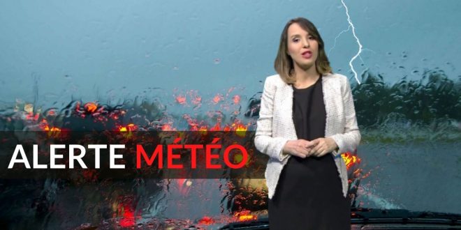 Alerte Météo : fortes averses orageuses avec rafales de vent de mercredi à jeudi dans ces villes