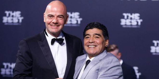 Infantino Maradona