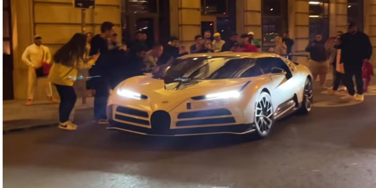 À Madrid, Ronaldo se fait plaisir en Bugatti Centodieci (VIDEO) – LESITEINFO