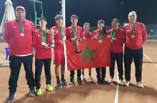 Championnat d’Afrique de tennis (U14): le Maroc finit 3e
