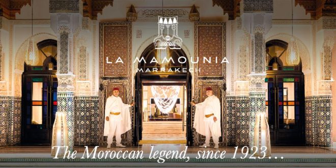 La Mamounia élue meilleur hôtel d’Afrique et parmi les 50 meilleurs hôtels du monde