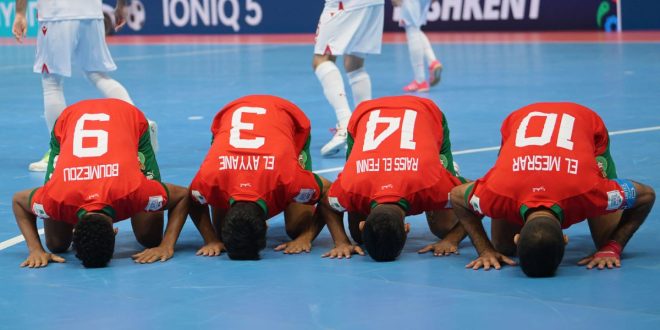 Futsal: le Maroc conserve sa 6e place mondiale chez les hommes
