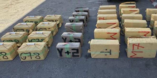 Grâce à la DGSN, la police espagnole intercepte 11 tonnes de haschich