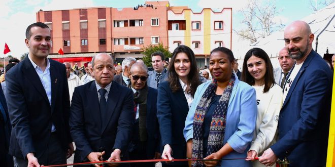 Azilal: lancement du terrain « Achraf Hakimi » dans la commune de Ouaoula
