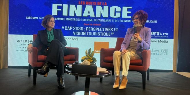 Les Nuits de la Finance : Fatim-Zahra Ammor trace la feuille de route d’un Maroc touristique ambitieux