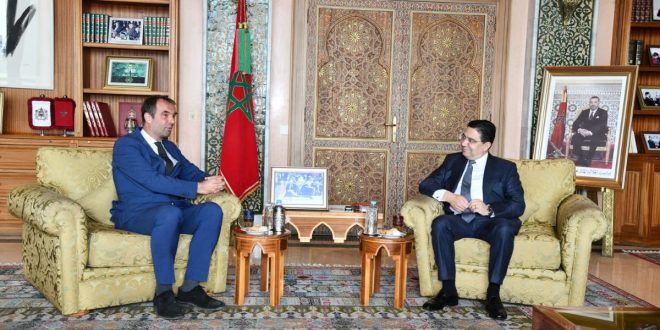 Nasser Bourita reçoit le maire de Montpellier