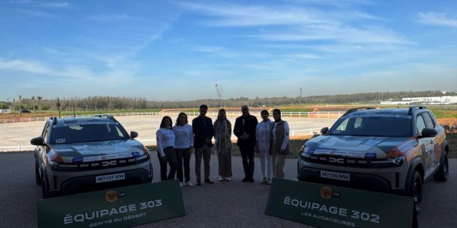 Dacia Maroc au Rallye Aïcha 2025 avec deux équipages en Duster 4×4