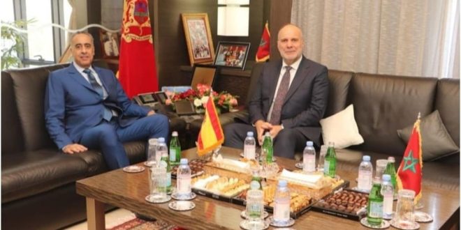 Abdellatif Hammouchi reçoit le responsable du renseignement à la Garde civile espagnole