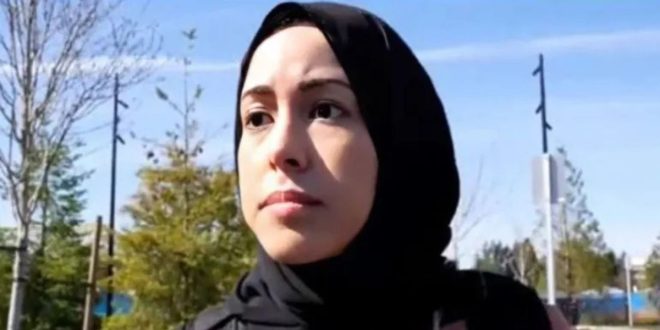 Ibtihal Abousaad appelle au boycott de Microsoft lors de sa première apparition publique