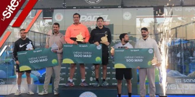 Clôture en beauté du Dislog Maroc Padel Masters à Casablanca (VIDEO)