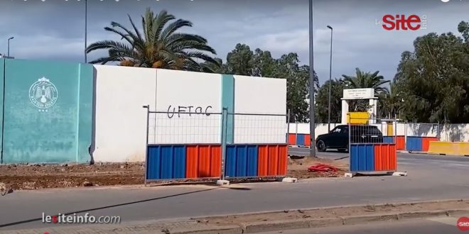 Casablanca : travaux d’aménagement devant les complexes du Raja et du Wydad (VIDEO)