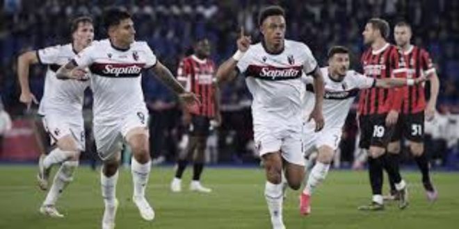 Coupe d’Italie : Bologne bat l’AC Milan en finale et remporte le titre (VIDEO)