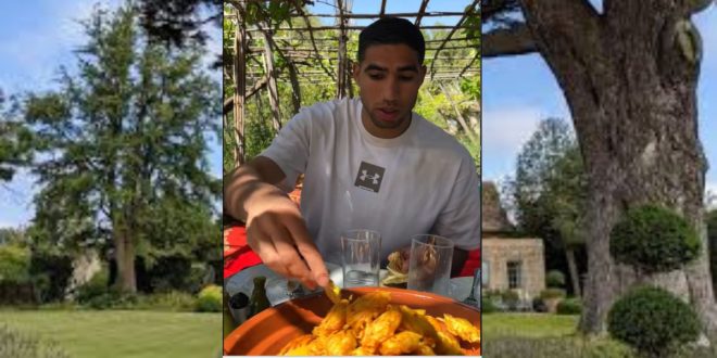 Achraf Hakimi en vacances à Marrakech : entre quad dans les dunes et tajine en famille (VIDEO)