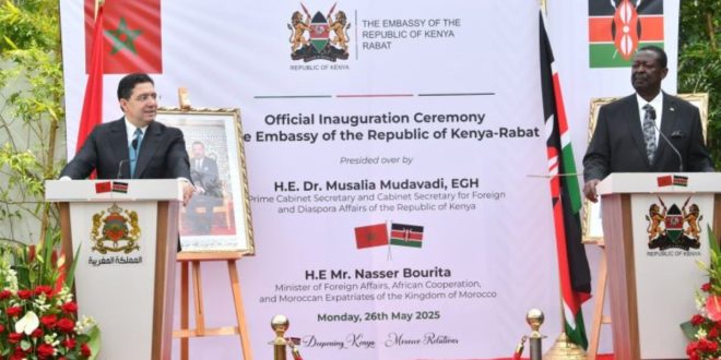Inauguration de l’ambassade du Kenya à Rabat