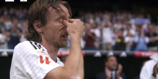 VIDEO : les adieux émouvants de Luka Modric au Real Madrid
