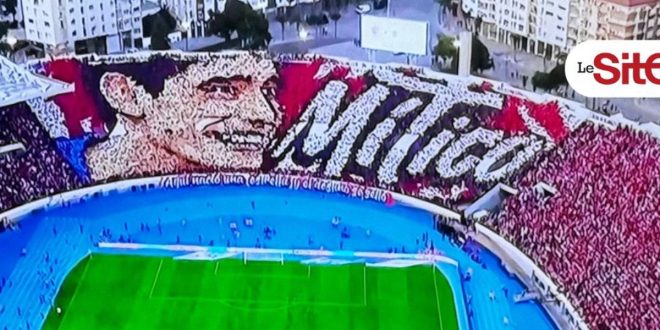 Le Wydad rend hommage à Yassine Bounou avec un tifo exceptionnel (VIDEO)