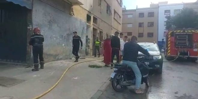 Casablanca: un commerce prend feu à Hay Rahma