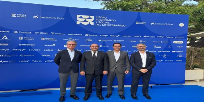 Moncef Belkhayat et Saïd Ibrahimi en force au Forum de la Méditerranée à Malaga