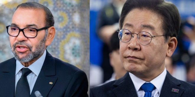 Le Roi Mohammed VI félicite le nouveau président de la Corée du Sud