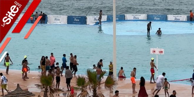 Grande affluence sur la grande piscine de Rabat (VIDEO)