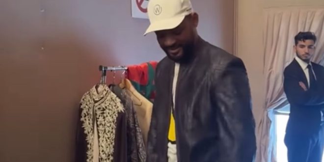 Will Smith en tenue marocaine signée Fatima Zahra Filali (VIDEO)