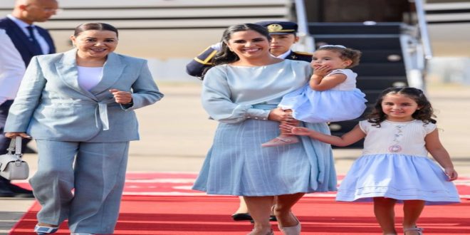 La première dame du Salvador arrive au Maroc