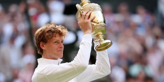 Tennis: Sinner bat Alcaraz et gagne son premier titre à Wimbledon