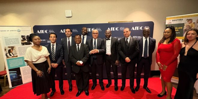 BANK OF AFRICA UK doublement primée aux Business Chamber Awards à Londres
