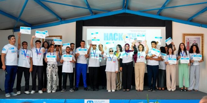 Trois jeunes talents primés au Hackathon de SOS Villages d’Enfants Maroc