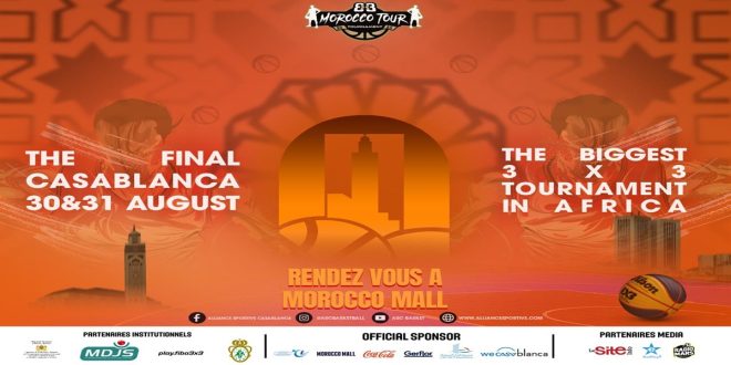 Basketball : Casablanca accueille une étape du circuit FIBA 3×3 Quest