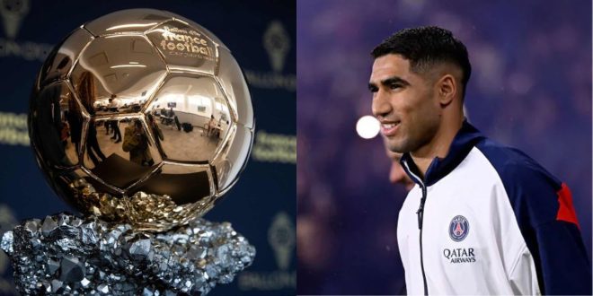 Ballon d’Or des internautes : Hakimi en tête devant Ousmane Dembélé
