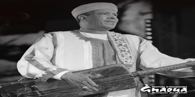 Le grand Maâlem gnaoui Mustapha Baqbou n’est plus