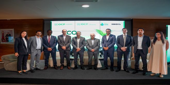 OCP Nutricrops signe deux accords pour transformer le CO₂ capturé en solutions durables