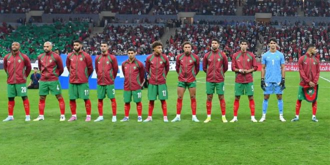 Maroc-Zambie: le onze de départ des Lions