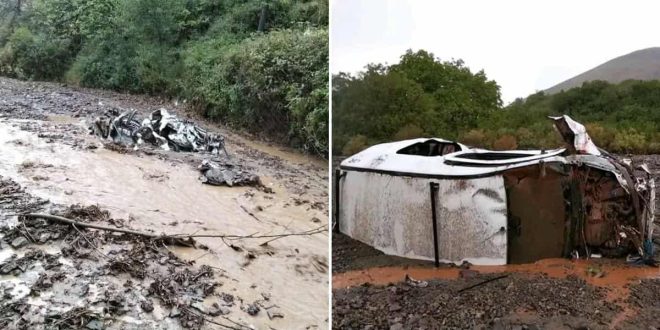 Inondations à Al Haouz: plusieurs voitures emportées