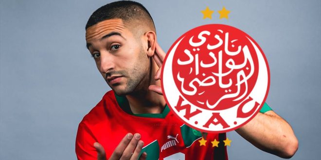 Hakim Ziyech tourne sa vidéo d’annonce avec le Wydad à Casablanca (PHOTO)