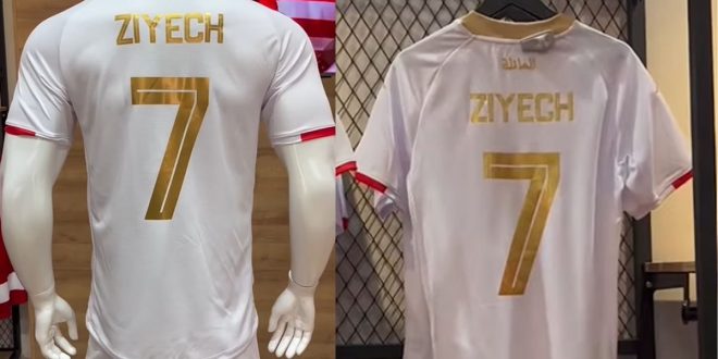 WAC : lancement officiel du maillot de Hakim Ziyech