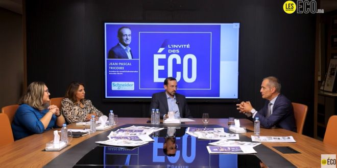 L’invité des Eco: Jean Pascal Tricoire, président du conseil administratif de Schneider Electric (VIDEO)