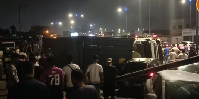 Casablanca : un camion perd le contrôle et percute plusieurs voitures