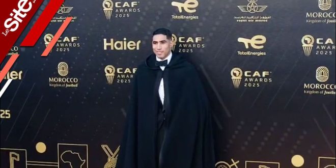 C’est fait ! Achraf Hakimi sacré joueur africain de l’année