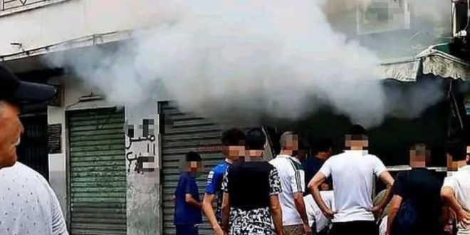 Casablanca : terrible incendie dans un appartement et un magasin à Hay Hassani