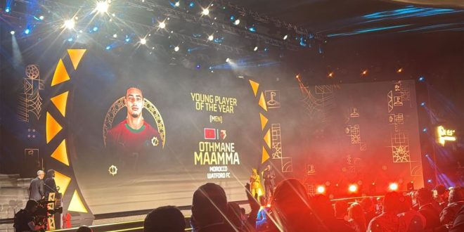 CAF Awards 2025: Othmane Maamaa sacré meilleur jeune joueur de l’année