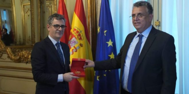 Séance de travail à Madrid entre Ouahbi et son homologue espagnol