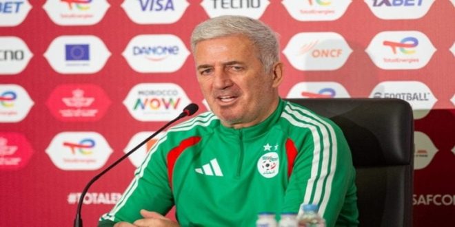 Vladimir Petkovic, sélectionneur de l’Algérie : « L’objectif est d’arriver en finale »