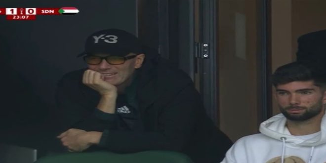 Zinedine Zidane présent à Rabat pour assister à Algérie–Soudan