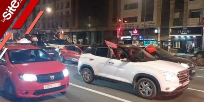 Coupe Arabe: scènes de liesse à Casablanca après le sacre du Maroc (VIDEO)