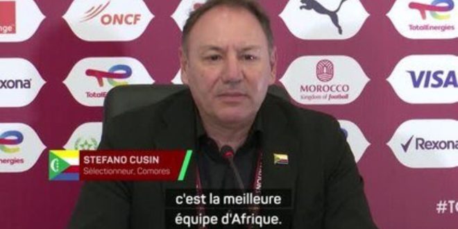 CAN 2025: le sélectionneur des Comores s’exprime avant le match face aux Lions
